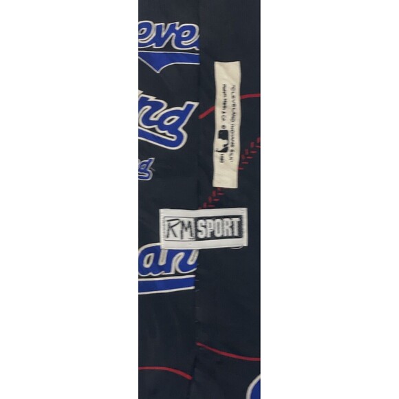 Vintage RM Sport Cleveland Indians Mens Silk Neck Tie Made In USA - Picture 3 of 3